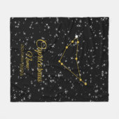 Couverture Polaire Capricorne Constellation (Devant (Horizontal))