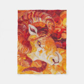 Couverture Polaire Capricorne solaire fière (Devant)