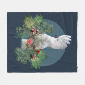 Couverture Polaire Captivant Cockatoo Bird (Devant (Horizontal))