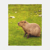 Couverture Polaire Capybara (Devant)