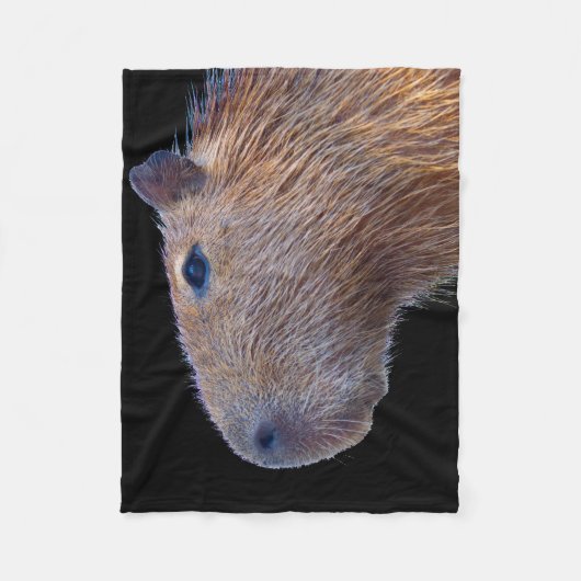 Couverture Polaire Capybara (Devant)