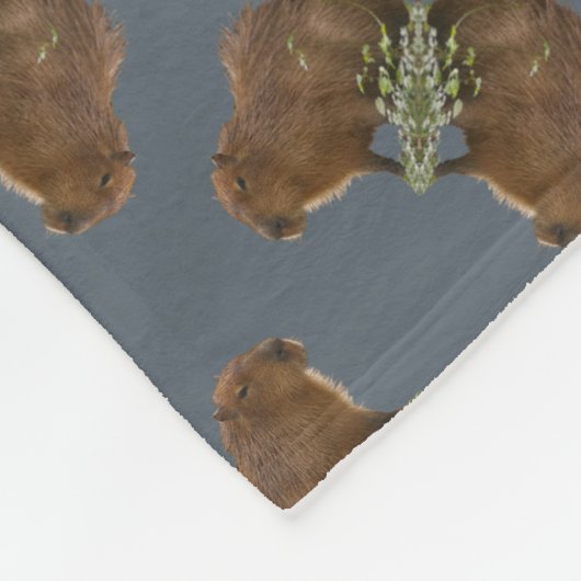 Couverture Polaire Capybara (Coin)