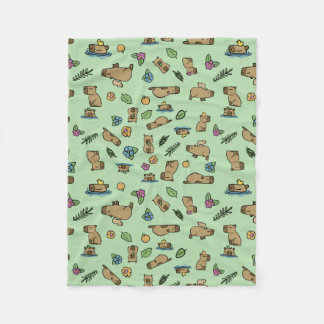 Couverture Polaire Capybara