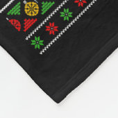 Couverture Polaire Capybara Xmas Pajamas Ugly Santa Riding Capybara C (Coin)