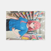 Couverture Polaire Caractère Blanche polaire (Devant (Horizontal))