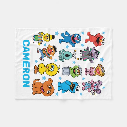 Couverture Polaire Caractère de rue Sésame (Devant (Horizontal))