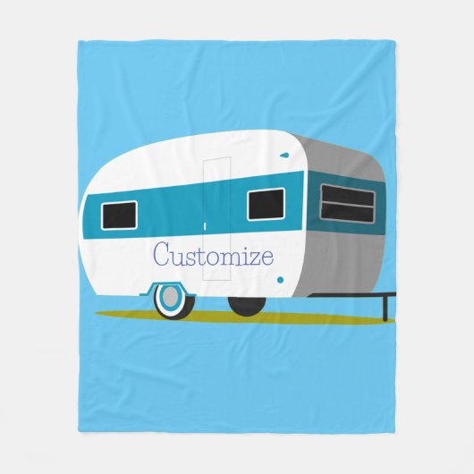 Couverture Polaire Caravan Camper RV Thunder_Cove (Devant)