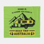 Couverture Polaire Caravane australienne été (Devant (Horizontal))