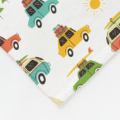 Couverture Polaire Caravane d'aventure de camping (Coin)