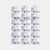 Couverture Polaire Caravane gitane Thunder_Cove de remorque minuscule (Devant)