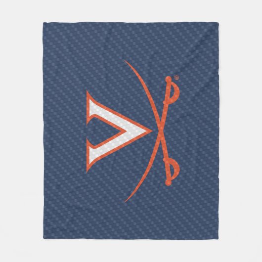 Couverture Polaire Carbon Fibres des Cavaliers de Virginie (Devant)