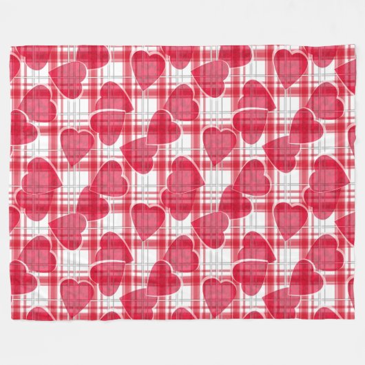 Couverture Polaire Cardiaque (Devant (Horizontal))