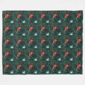 Couverture Polaire Cardinal d'hiver en tempête de neige - Amélioré (Devant (Horizontal))