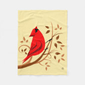 Couverture Polaire Cardinal rouge (Devant)