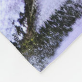 Couverture Polaire Cardinal rouge d'hiver (Coin)