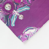 Couverture Polaire Cardinal rouge Rosace (Coin)