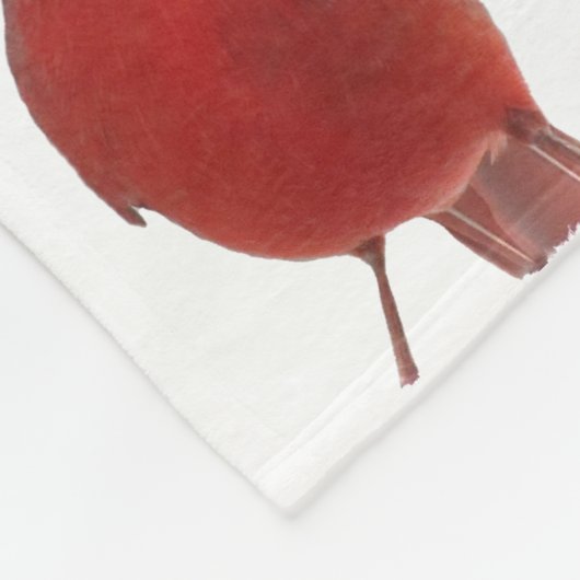 Couverture Polaire Cardinals Blanche en polaire (Coin)