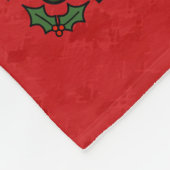 Couverture Polaire Cardinaux Noël Birdfeeder Rouge (Coin)