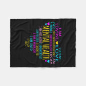 Couverture Polaire Cardiologie - Faits sur la santé mentale - Fiche d (Devant (Horizontal))