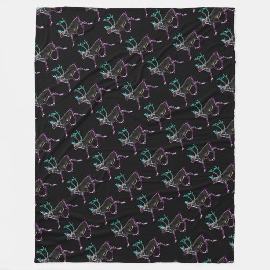 Couverture Polaire Caribou électrique (Devant)