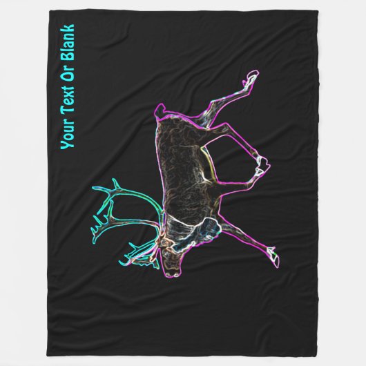 Couverture Polaire Caribou électrique (rennes) (Devant)