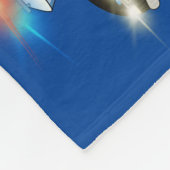 Couverture Polaire Caricature lunatique voitures de police flece couv (Coin)