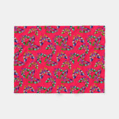 Couverture Polaire Caricature sans couture enfants abstrait papillon  (Devant (Horizontal))