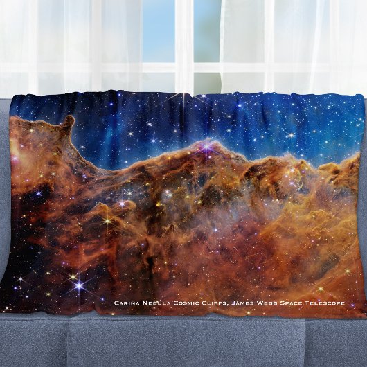 Couverture Polaire Carina Nebula Falaises cosmiques James Webb Hi-Res