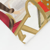 Couverture Polaire Carlin Chien Noël (Coin)