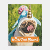 Couverture Polaire Carlin Unicorn (Devant)