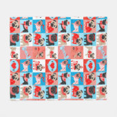 Couverture Polaire Carlin Valentine Quilt (Devant (Horizontal))