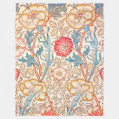 Couverture Polaire Carnation, William Morris (Devant)