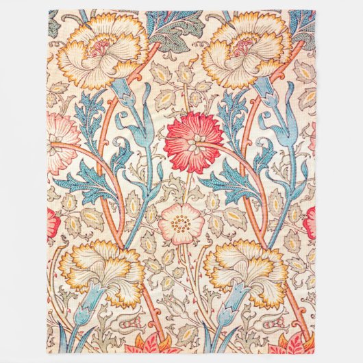 Couverture Polaire Carnation, William Morris (Devant)