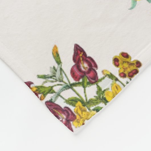 Couverture Polaire Carnaval des fleurs (Coin)