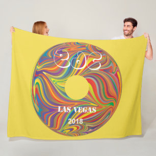 Couverture Polaire Carnaval Electric Daisy Record