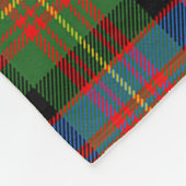 Couverture Polaire Carnegie Ancien Clan Badge Tartan Plaid (Coin)