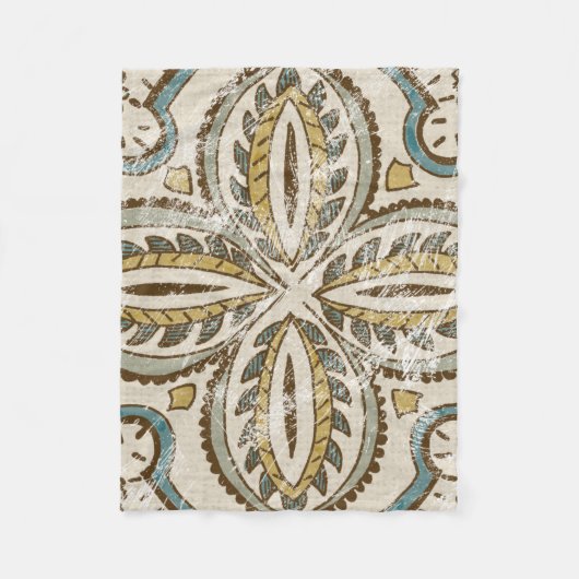 Couverture Polaire Carré Batik III non inscrit (Devant)