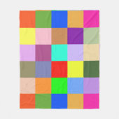 Couverture Polaire Carré carré (Devant)