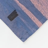 Couverture Polaire Carré de la mairie de Riga en hiver (Coin)