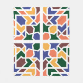 Couverture Polaire Carreaux andalous 1 (Devant)