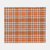 Couverture Polaire Carreaux d'automne (Devant (Horizontal))