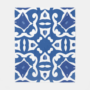 Couverture Polaire Carreaux en céramique azulejo portugal. p transpar