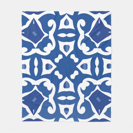 Couverture Polaire Carreaux en céramique azulejo portugal. p transpar (Devant)