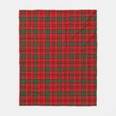 Couverture Polaire Carreaux Rouges Grant (Devant)