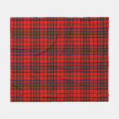 Couverture Polaire Carreaux Rouges Matheson (Devant (Horizontal))