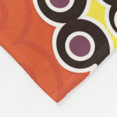 Couverture Polaire Carrelage arabe, motif patchwork vintage. (Coin)