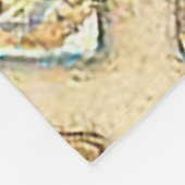 Couverture Polaire Carrelage médiéval en céramique Couronnes Fleur De (Coin)