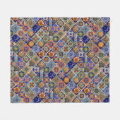 Couverture Polaire Carrelage Talavera Image Style Sud-Ouest Doux (Devant (Horizontal))