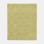 Couverture Polaire Carrés d'or (Devant)