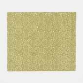 Couverture Polaire Carrés d'or (Devant (Horizontal))